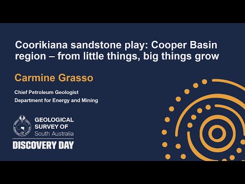 Coorikiana sandstone: Cooper Basin region – From little things, big things grow