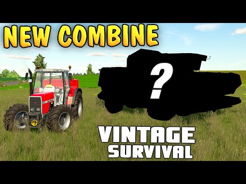 NEW COMBINE! - Vintage Survival Farming Simulator 22 | Episode 42