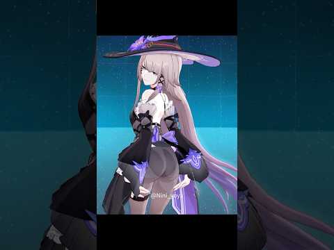 [Honkaistarrail  MMD  - Hold up]  崩壞星穹鐵道mmd-大黑塔The Herta/阮梅Ruan Mei