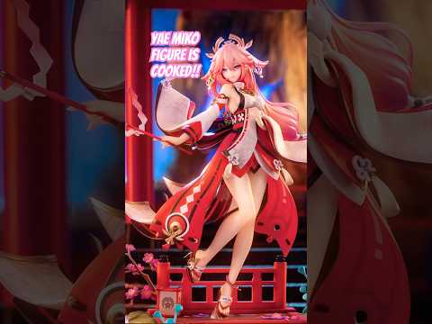 Latest Yae Miko Genshin Impact figure photos! Follow for more updates! #genshinimpact #animefigures