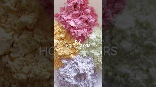 Non Toxic Natural Homemade Holi Colors ( Gulal ) | DIY Organic colors #holicolors #diyholicolors