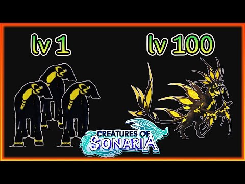 ผมลองเล่น กลอราคัส ตัวรีโมเดล จากอายุ 0 ถึง 100 │roblox creatures of sonaria ไทย