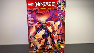 Lego Ninjago ThunderFang Dragon of Chaos set review!!! Lego Ninjago set 71832 March 2025 review!!!