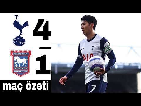 Tottenham vs Ipswich Town 4-1 | Premier League Highlights & Goals