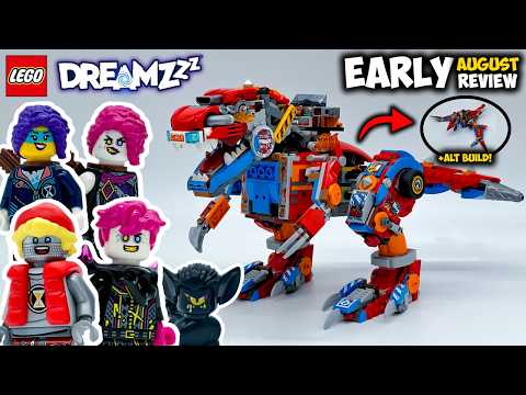 Cooper's Robot Dinosaur C-Rex EARLY Review! *BOTH BUILDS* | LEGO Dreamzzz Set 71484