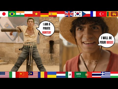 Luffy & Zoro’s Epic First Encounter in Every Language! One Piece Live Action!