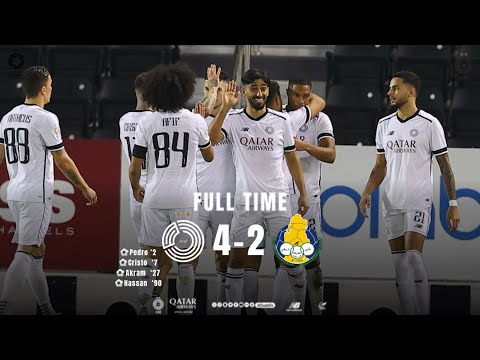 AlSadd 4/2 AlGharafa ooredoo stars league 24/25 week 6 #السد / الغرافة