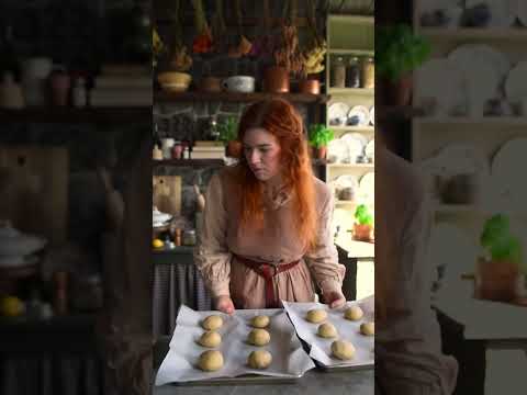 Ginger Lassy Buns from Bookshops & Bonedust 🫚📚☠️ #cozyfantasy #countrylife #cookingasmr