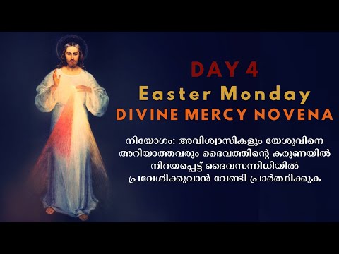 DIVINE MERCY NOVENA |  DAY 4 | കൃപയുടെ വാതിൽ തുറക്കും സമയം  | 2024 April 01