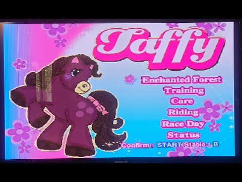 Taffy The Pony INTRO (Rare Plug and Play Horse Game)