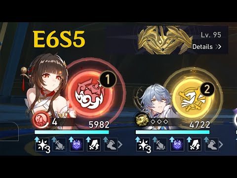 E6S5 HEALER LINGSHA HYPERCARRY 0 CYCLE NEW MOC 12 VS NIKADOR | Honkai: Star Rail 3.1