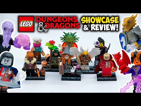 LEGO Dungeons & Dragons Minifigure Series EARLY Showcase & Review | Set 71047