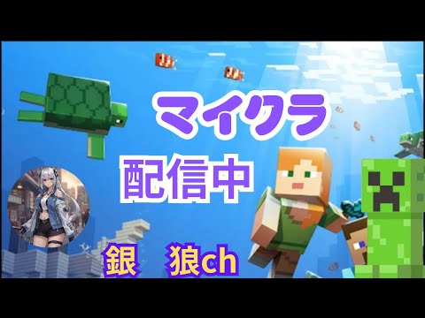 マイクラ垂れ流し配信の回