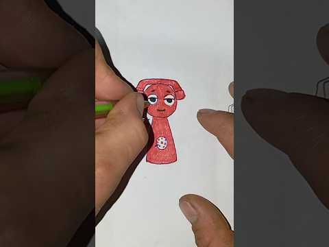 Drawing Sprunki Tele Phase 4 #sprunki #incredibox #art #drawing #drama #diy #animation