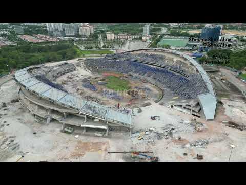 Flight#224 Destruction of Shah Alam Stadium on 20 Sept. 2024