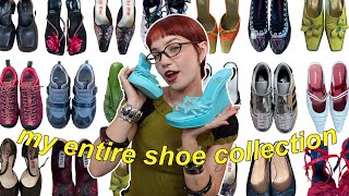 SHOE TOUR: 40+ shoes (90s Vintage, Rare Designer & more!)