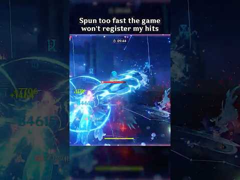 SPUN SO FAST THE GAME WON'T REGISTER MY HITS