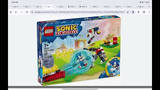 LEGO SONIC THE HEDGEHOG Sonic's Campfire Clash 7+ 77001