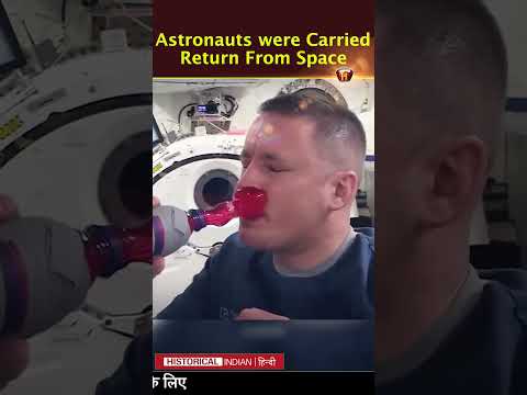 Why Astronauts were Carried When They Return From Space | Historical Indian Hindi #shorts #space