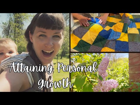 A Life Lesson Vlog: Take a Walk in the Woods with Me | Quilting | Baking | Housewife | Homemaker