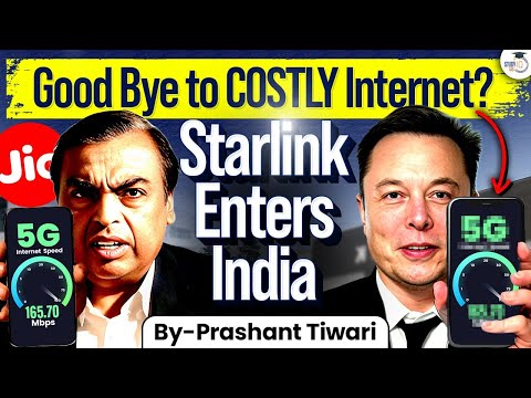 Startlink Enter In India: JIO, VI and Airtel Bad Days Start | Elon Musk Starlink Enter In India