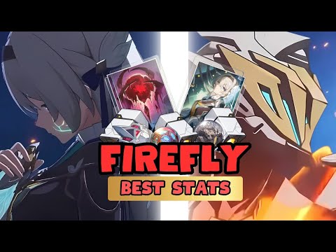 BEST STATS!!! Get your stats HERE to Complete Firefly!!! (Honkai: Star Rail)