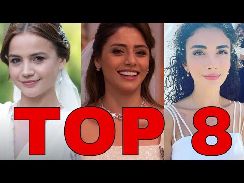 The most beautiful brides of Turkish TV series