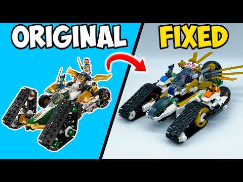 I FIXED the Ninjago Combo Vehicle by Combining it with Another Set!