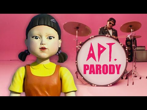 SQUID GAME DOLL SONG - ROSÉ & Bruno Mars - APT. Parody (Squid Game Season 2)