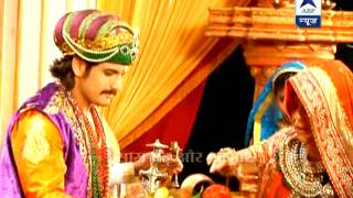 Akbar and Jodha come face to face, but why doe she run away?