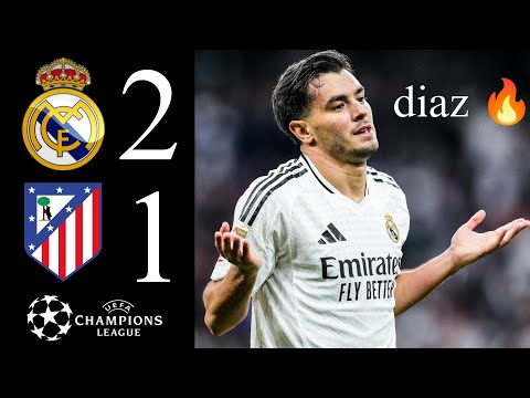 Atlético Madrid vs Real Madrid | Champions League Highlights & Goals