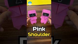 Make Pink soldier From Squid Game #squidgame  #shorts