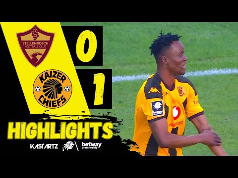 STELLENBOSCH vs KAIZER CHIEFS ‣ ALL GOALS & HIGHLIGHTS ‣ BETWAY PSL 2024/25