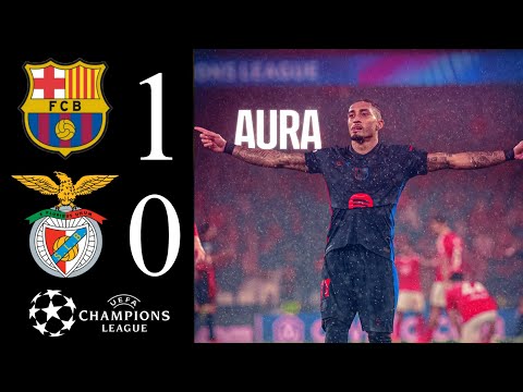 Raphinha Goal 🤯 Barcelona vs Benfica | Highlights | Champions League 2025