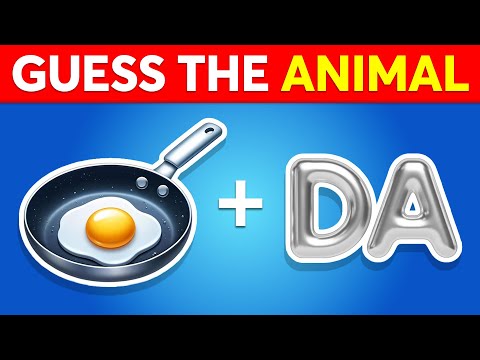 Can You Guess The ANIMAL By Emoji? 🐶 Emoji Quiz | Mouse Quiz