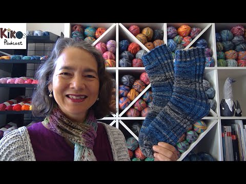 Kiko's Knitting Podcast #202 - Banana Socks