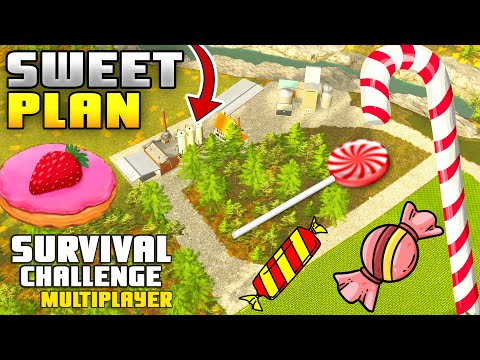 I'VE HAD THE SWEETEST IDEA!! | Survival Challenge CO-OP | FS22 - Episode 82