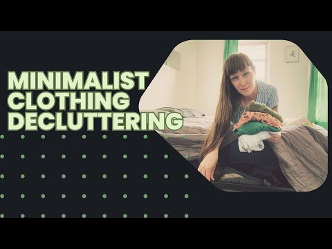 Minimalist Who Lives Out Of One Drawer of Clothes | Decluttering | Simple Living