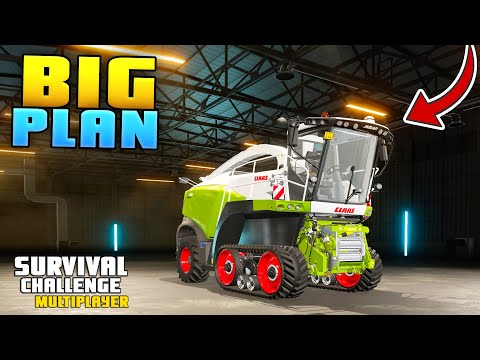 SAVING FOR THIS BIG PLAN! | Survival Challenge CO-OP | FS22 - Episode 67