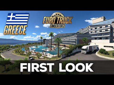 GREECE DLC - Euro Truck Simulator 2 | FIRST LOOK! (Early Access)