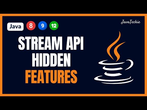 Java Streams features | Exploring Hidden methods for Developers | @Javatechie