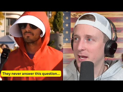 Male Feminist has MELTDOWN when asked this simple question...