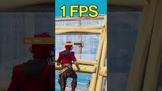 1 FPS vs 240 FPS IN FORTNITE