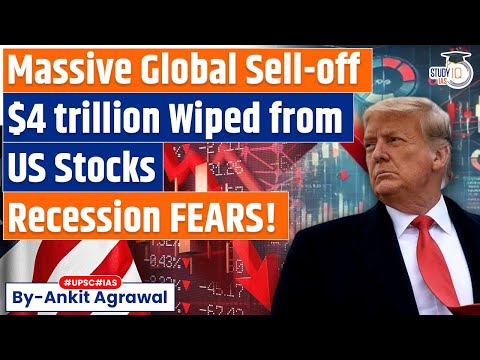 BLOODBATH: US Stock Market Loses $4 Trillion | The Fear of Recession | By Ankit Agrawal