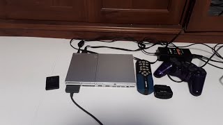 Sony PS2 Slim SCPH-77001 PlayStation 2 Console Silver w/Cords,MemCard,Controller Ebay Showcase Sold!