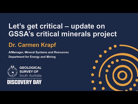 Let’s get critical: update on GSSA’s critical minerals project