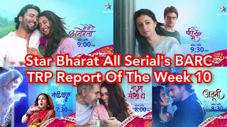 Star Bharat All Serial's BARC TRP Report Of The Week 10