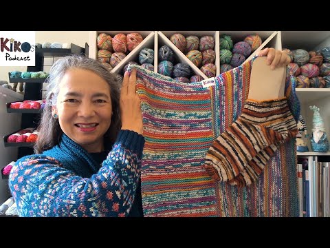 Kiko's Knitting Podcast #248 - Viva Vittoria Square & Neon Shorty Socks