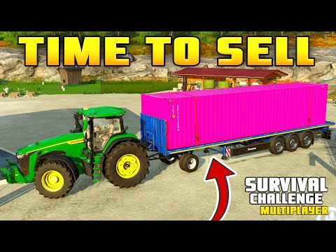 SELL EVERYTHING TO THE RESCUE! | Survival Challenge CO-OP | FS22 - Episode 81