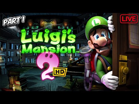 Luigi's Mansion 2 HD First Playthrough (Part 1) / Pokemon Presents 2025